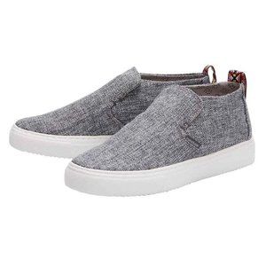 Hey Dude - Womens Peyton Linen Grey Black